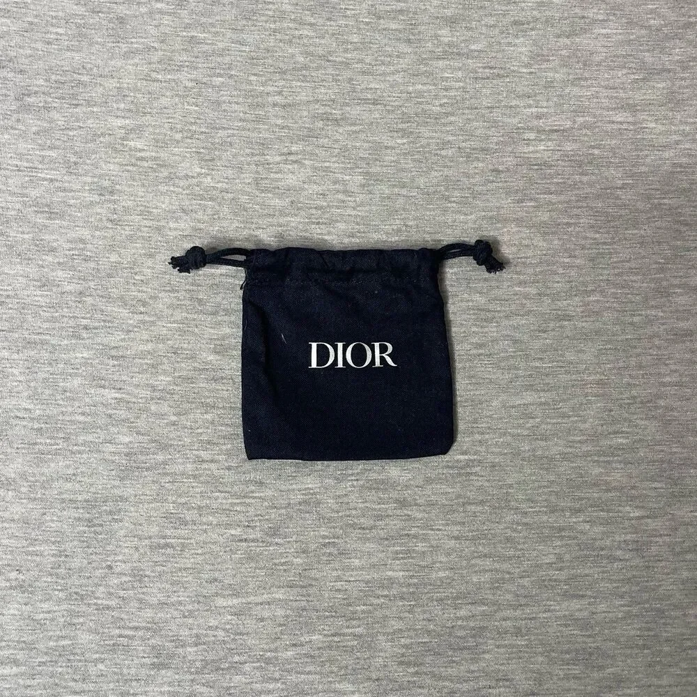 Christian Dior Small Gift Pouch Bag 3.5” x 3.5”